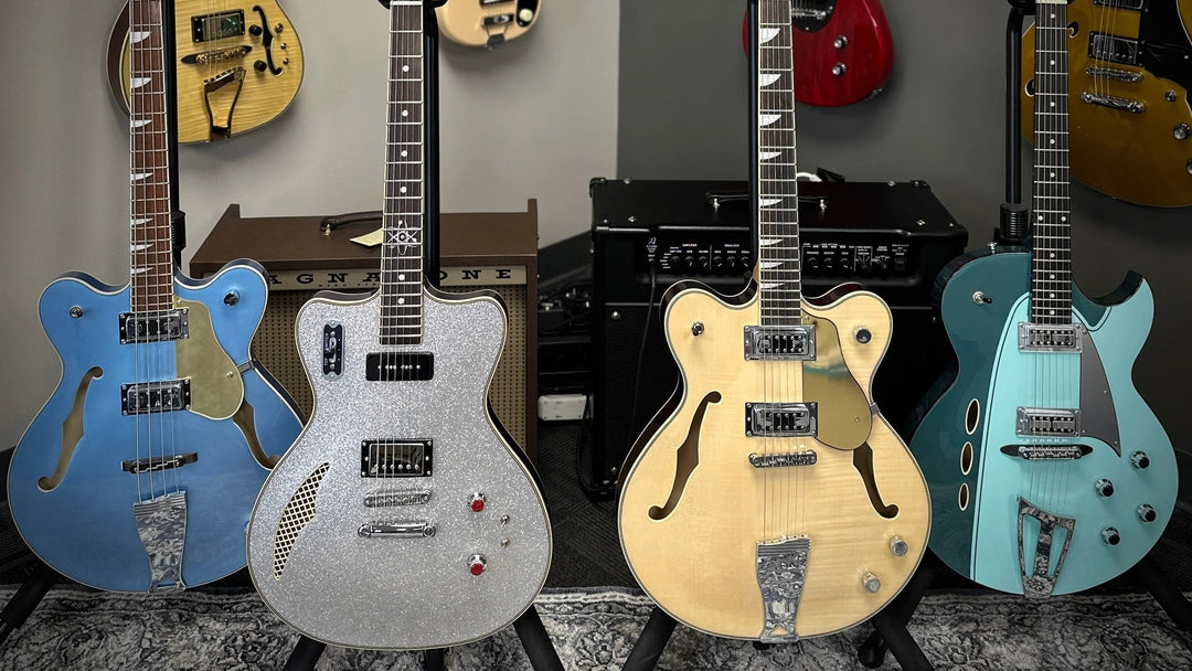 Semi-Hollow Guitars: the Best of Both Worlds
