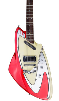 Eastwood Guitars Backlund Model 100 DLX #color_metallic-red