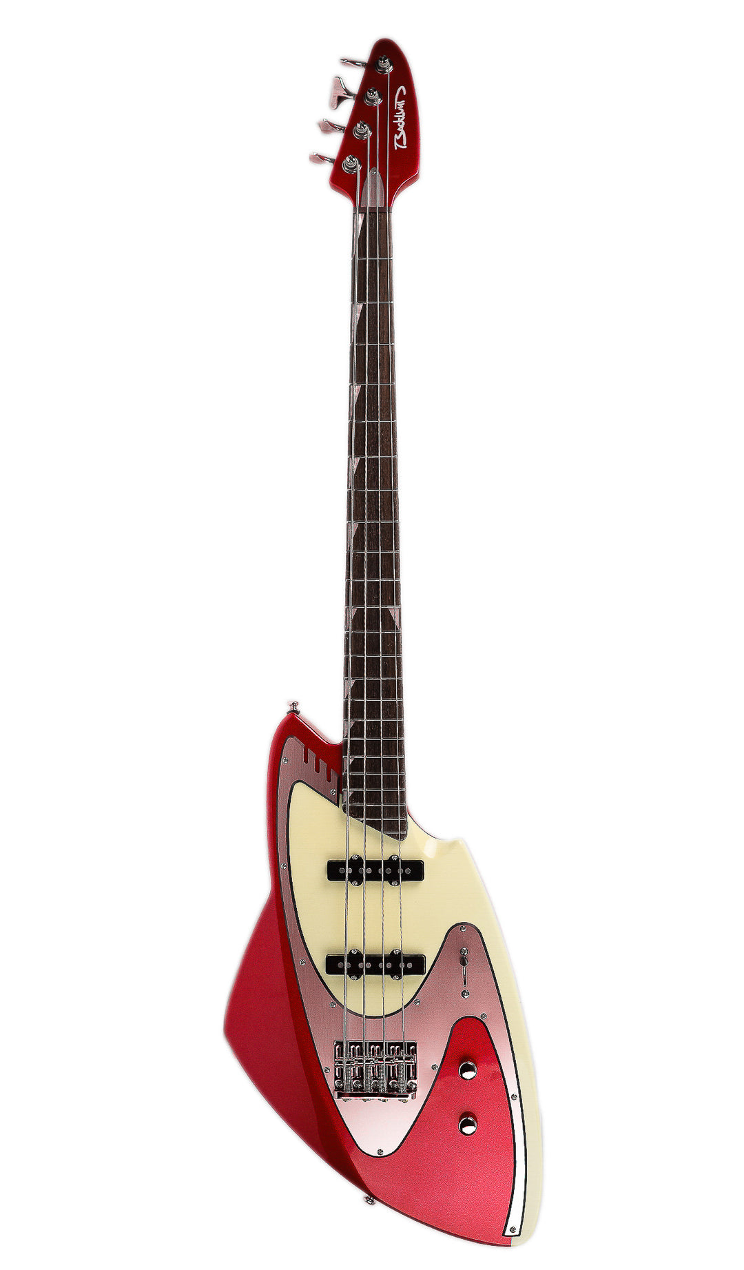 Eastwood Guitars Backlund Model 100B Metallic Red #color_metallic-red