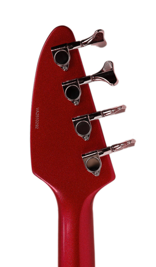 Eastwood Guitars Backlund Model 100B Metallic Red #color_metallic-red