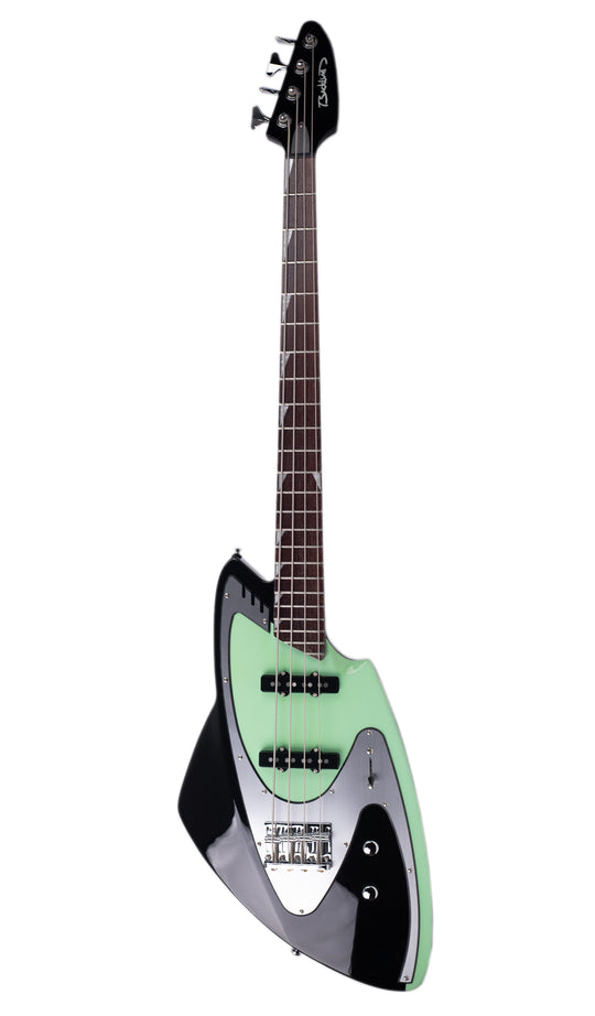 Eastwood Guitars Backlund Model 100B Metallic Red #color_black-and-mint