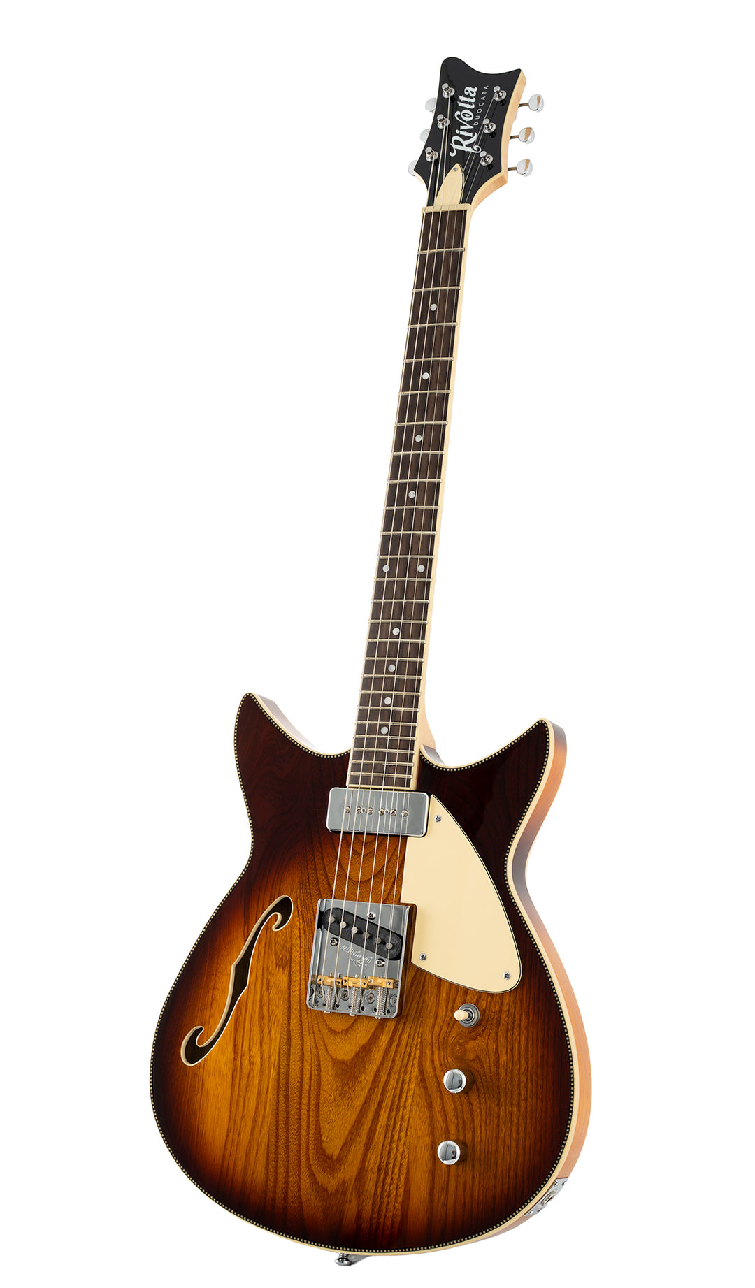 Rivolta Guitars Duocata #color_ambra-burst
