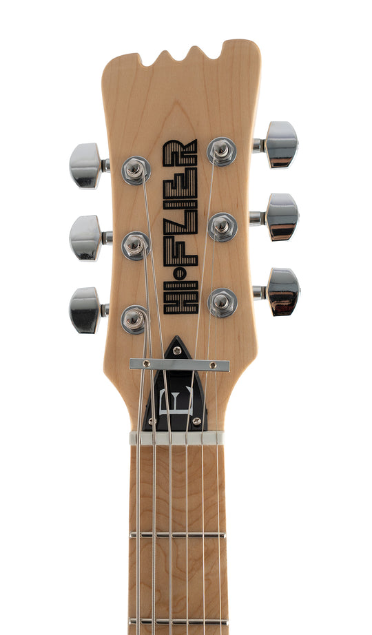 Hi-Flier™ 'Lo-Flier' Baritone Electric Guitar #color_white