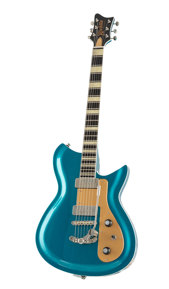 Eastwood Guitars Rivolta Combinata XVII Adriatic Blue Metallic #color_adriatic-blue-metallic