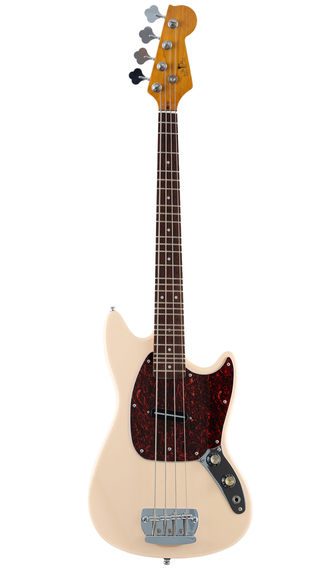 Warren Ellis Microtonal Bass Guitar #color_vintage-cream