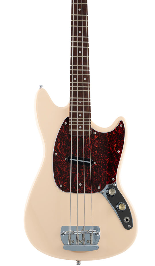 Warren Ellis Microtonal Bass Guitar #color_vintage-cream