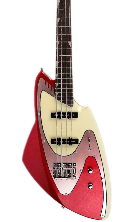 Eastwood Guitars Backlund Model 100B Metallic Red #color_metallic-red