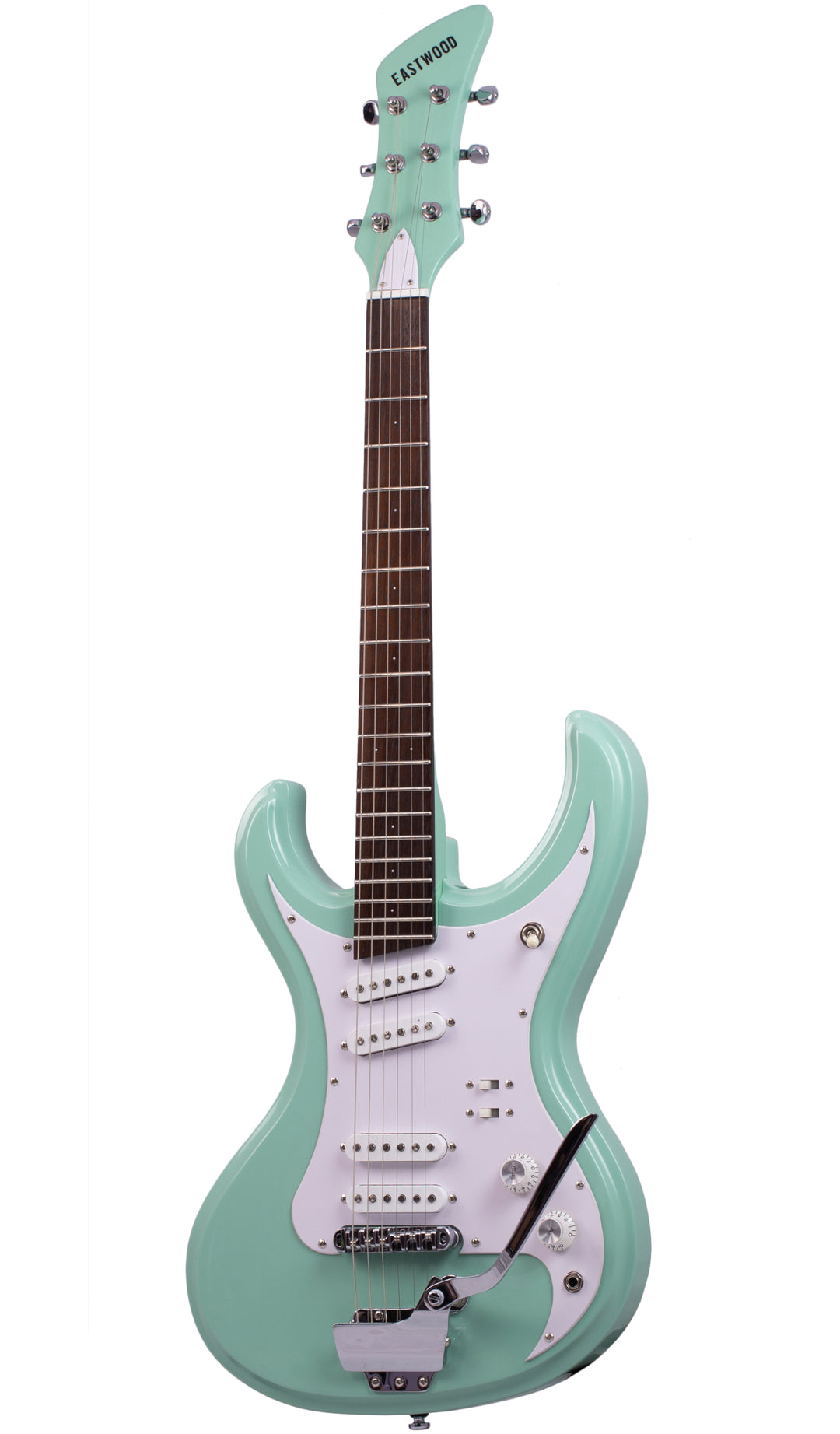 Eastwood Guitars LG 150T Metallic Red #color_seafoam-green