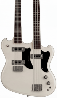 Eastwood Microtonal Doubleneck 4/6 #color_white