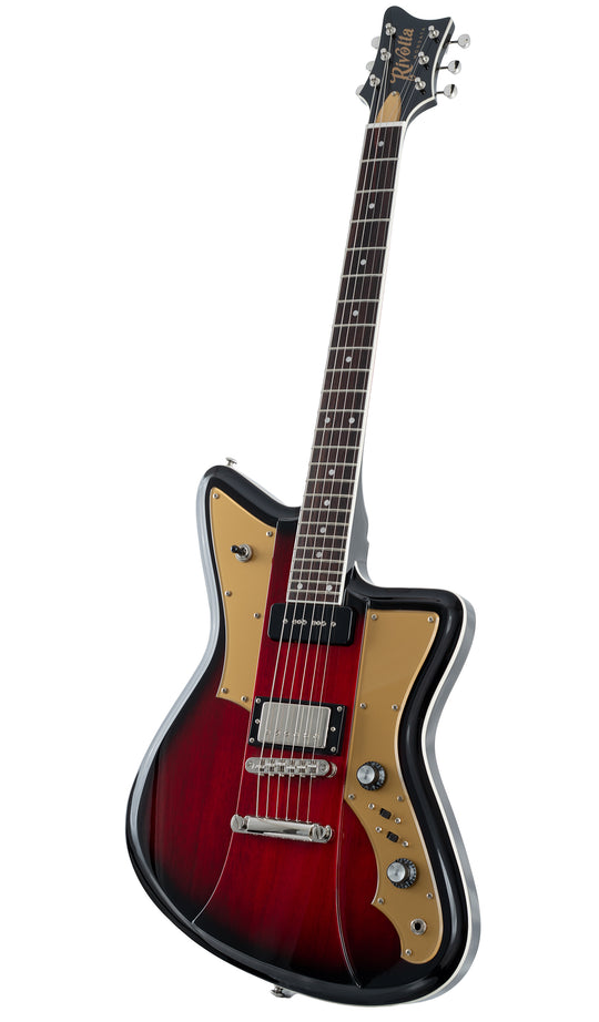 Rivolta Guitars Rivolta Mondata Classico #color_fuoco-burst