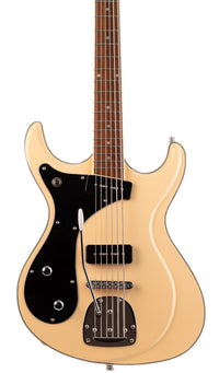 Eastwood Guitars Sidejack Bass VI LH #color_vintage-cream