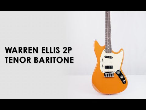 Eastwood Guitars Warren Ellis Tenor Baritone 2P Black #color_black