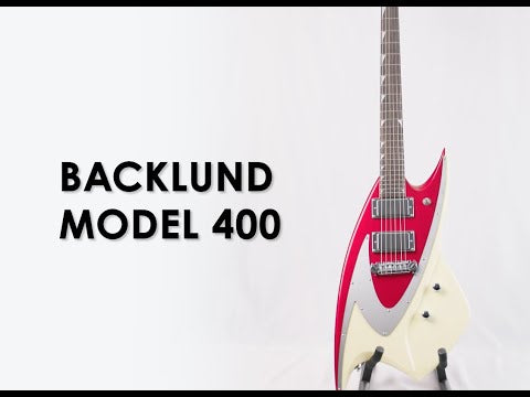 Eastwood Guitars Backlund 400 #color_metallic-red