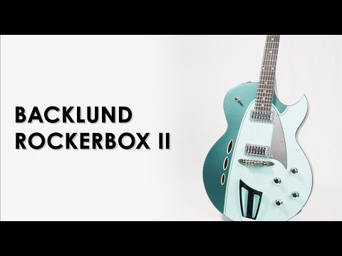 Eastwood Guitars Backlund Rockerbox II Blue-Creme #color_blue-creme