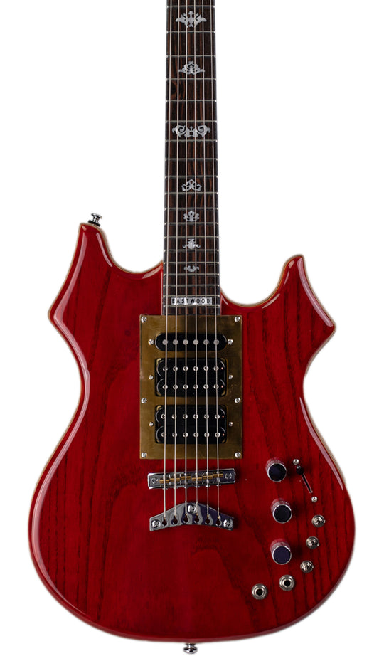 Eastwood Scarlet Tiger Guitar #color_red-stain
