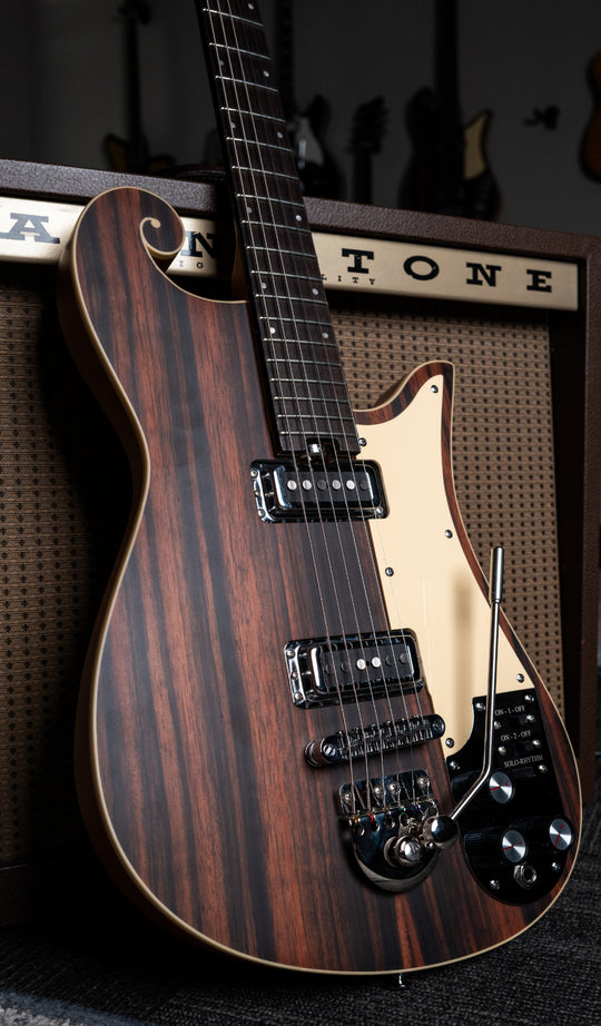 EW-781 Scroll Guitar #color_satin-walnut-stain