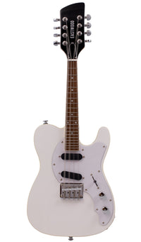 Eastwood Guitars Mandocaster White #color_white